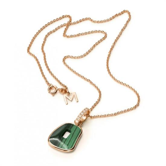 MATTIOLI COLLANA PUZZLE MALACHITE