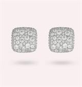 BRONZALLURE ORECCHINI A LOBO QUADRATI