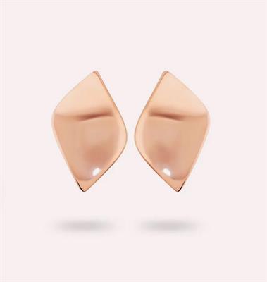 BRONZALLURE ORECCHINI A FOGLIA LUCIDA