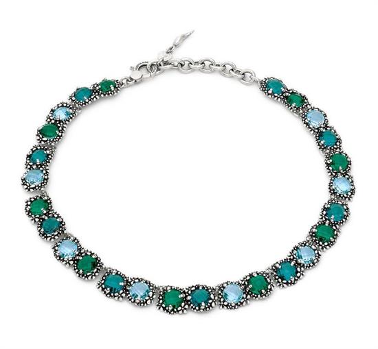 RASPINI COLLANA BLUE IVY