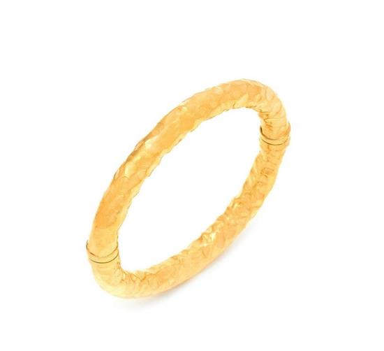 RASPINI BANGLE STONE MEDIO DORATO