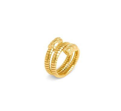 RASPINI ANELLO TUBOGAS CROCO DOPPIO