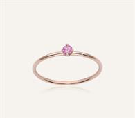 BURATO ANELLO PINK SOLITAIRE M
