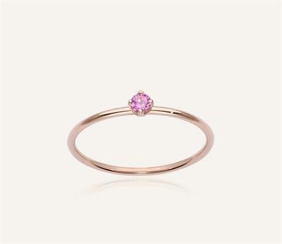 BURATO ANELLO PINK SOLITAIRE M