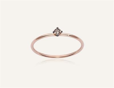 BURATO ANELLO BROWN SOLITAIRE M