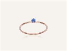 BURATO ANELLO BLUE SOLITAIRE
