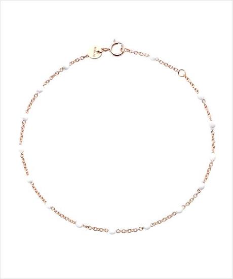 BURATO BRACCIALE WHITE ROSE DOTS