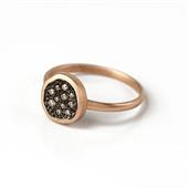 CUORI & FRECCE ANELLO PREZIOSI SMALL BROWN
