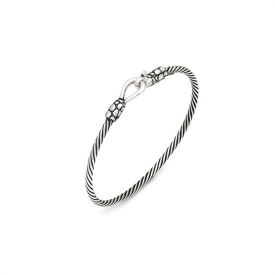 RASPINI BRACCIALE RIGIDO CROCO
