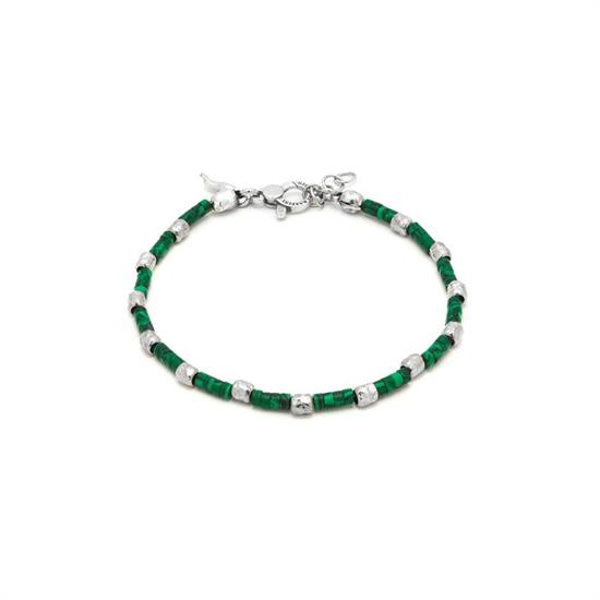 RASPINI BRACCIALE TANGO MALACHITE