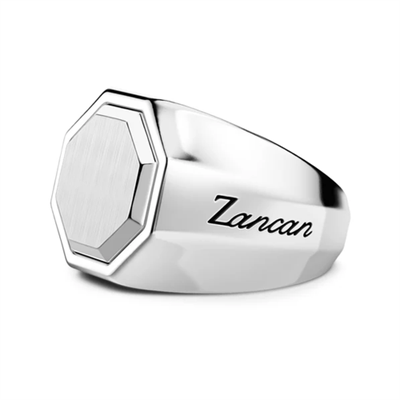 ZANCAN ANELLO CHEVALIER OTTAGONO