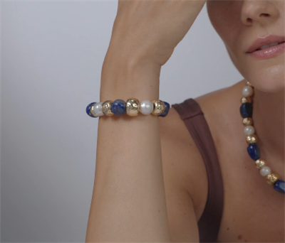 RASPINI BRACCIALE BLU NOMAD