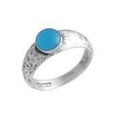 11804/12 ANELLO AGATA AZZURRA