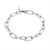 12369 COLLANA MAGLIA OVALE BOLD