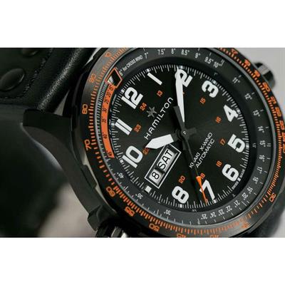 H77785733 Khaki Aviation X-Wind Day Date Auto pvd