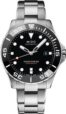 Mido Ocean Star 600 Chronometer quad nero