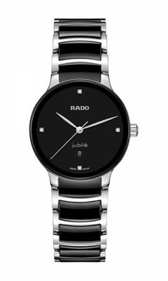 Rado Centrix Diamonds Quartz 30,5 mm nero