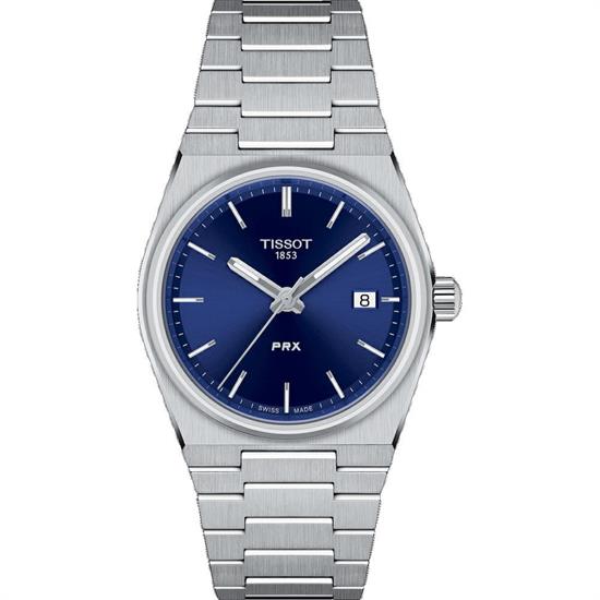 Tissot PRX 35 mm quad blu