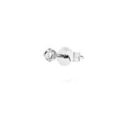 ORECCHINO WHITE SOLITAIRE PIN L WHITE