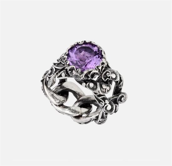 ANELLO SOLITARIO GROUMETTE