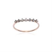 BURATO ANELLO BROWN LONG SOLITAIRE