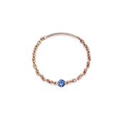 BURATO ANELLO SOFT BLUE SOLITAIRE