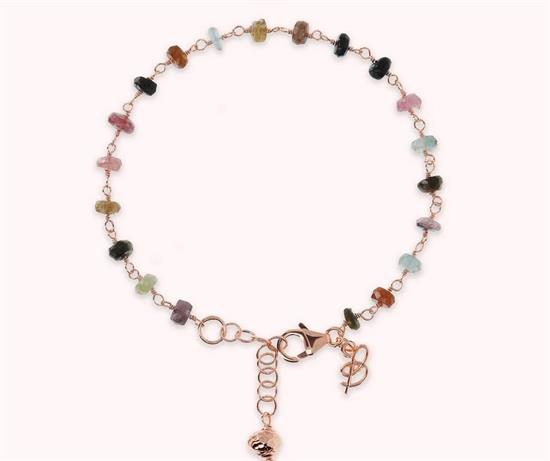 BRACCIALE TORMALINE MULTICOLOR