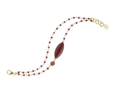 ROSSO PREZIOSO BRACCIALE PETAL