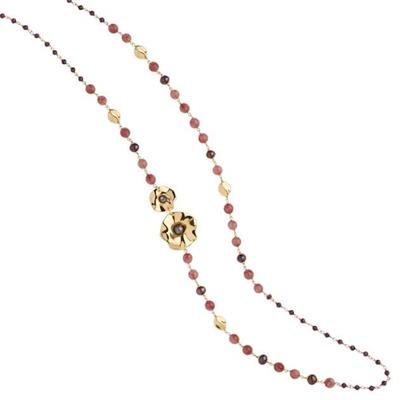 ROSSO PREZIOSO COLLANA AZALEA