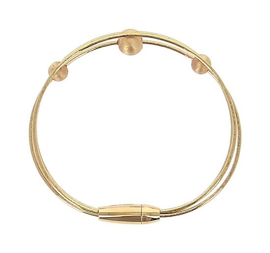 PESAVENTO BRACCIALE DNA BOWL YELLOW