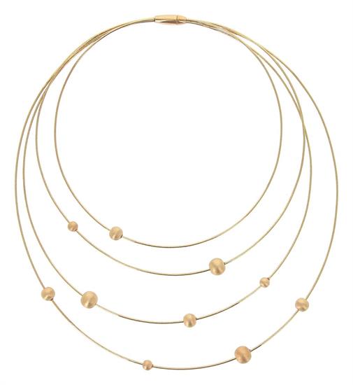 PESAVENTO COLLANA DNA BOWL YELLOW