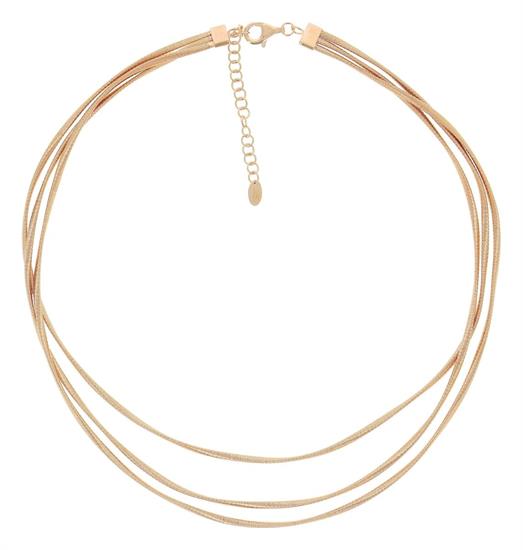 PESAVENTO COLLANA DNA SILK YELLOW