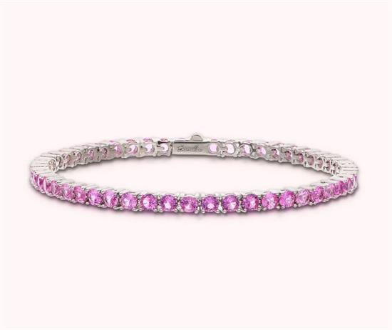 BRACCIALE TENNIS FUCSIA