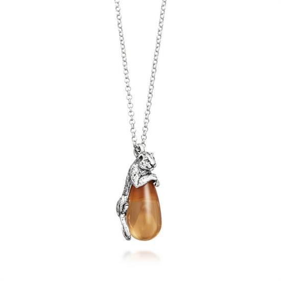 RASPINI PENDENTE GOCCIA LEOPARDO